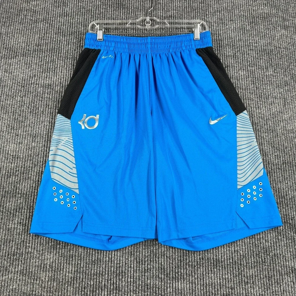 Nike Hyperlite Kevin Durant Shorts Mens‎ Medium Blue Gym Basketball Workout